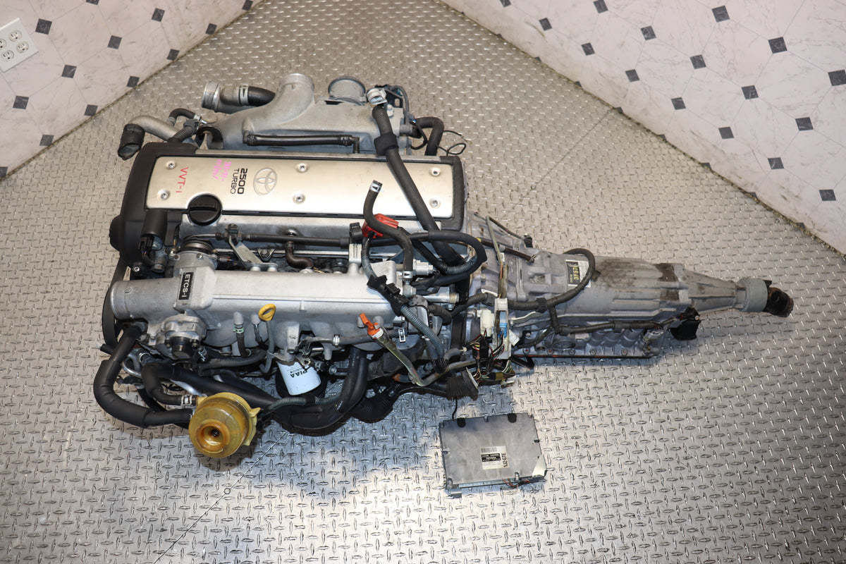 Toyota 1JZ-GTE VVTi 2.5L Single Turbo Engine & Automatic Transmission Swap JDM