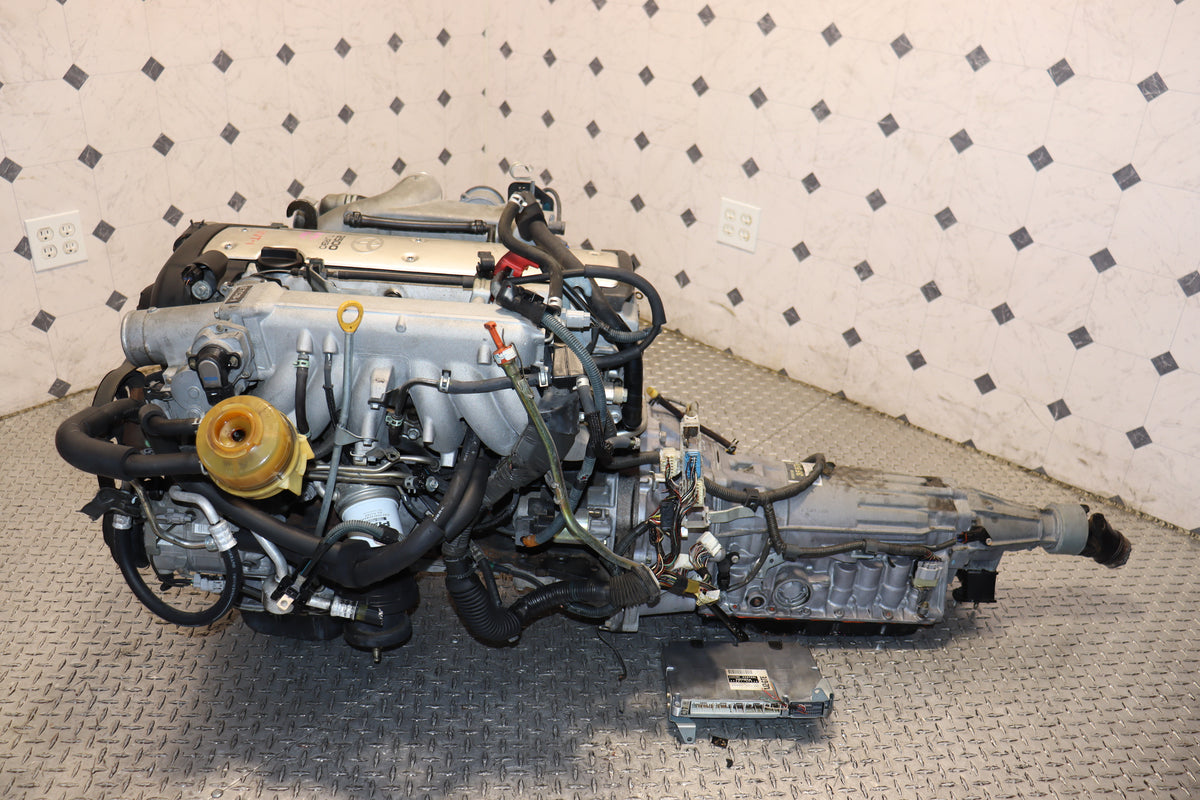 Toyota 1JZ-GTE VVTi 2.5L Single Turbo Engine & Automatic Transmission Swap JDM