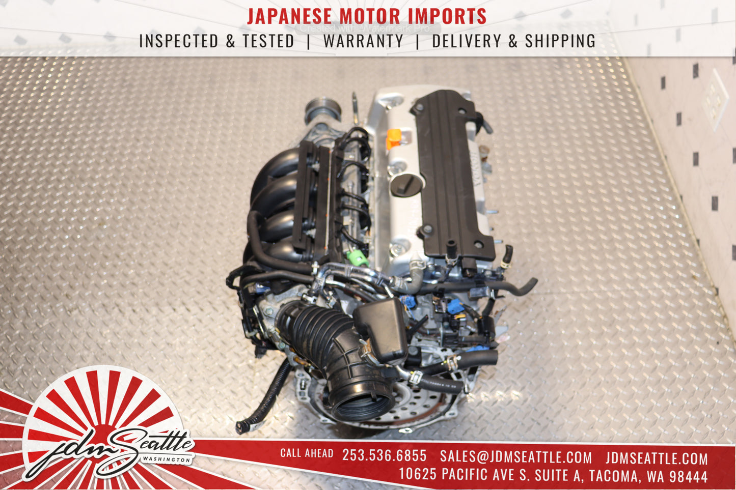 JDM K24A 2.4L MOTOR RB3 08-12 ACCORD 09-15 ACURA TSX 11-15 HONDA CRV ENGINE