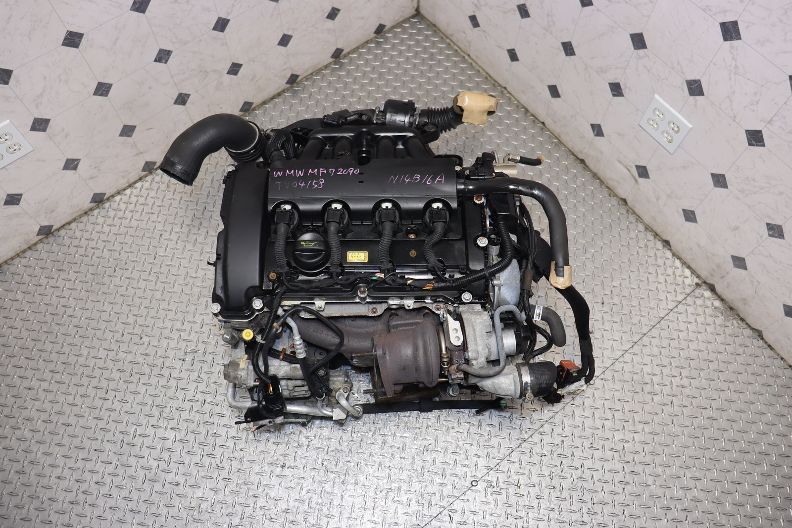 2007 2008 2009 2010 Mini Cooper S 1.6L Turbo Engine JDM N14B16A OEM