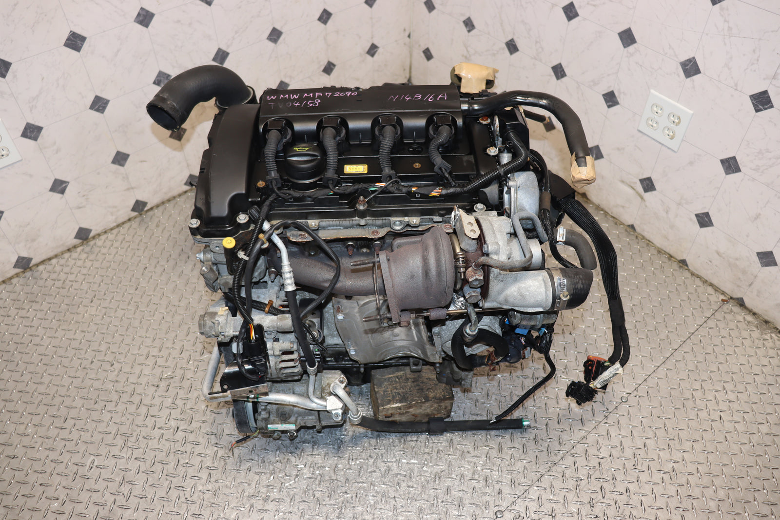 2007 2008 2009 2010 Mini Cooper S 1.6L Turbo Engine JDM N14B16A OEM