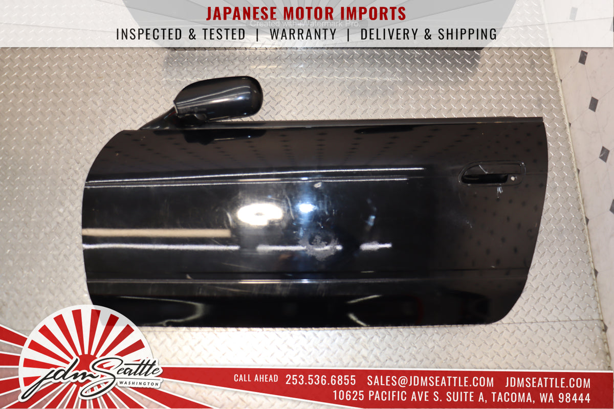 JDM RHD NISSAN S13 180SX DOORS w/ INTERIOR PANELS SIDE MIRRORS SWITCHES COMPLETE