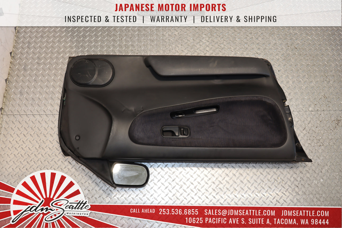 JDM RHD NISSAN S13 180SX DOORS w/ INTERIOR PANELS SIDE MIRRORS SWITCHES COMPLETE