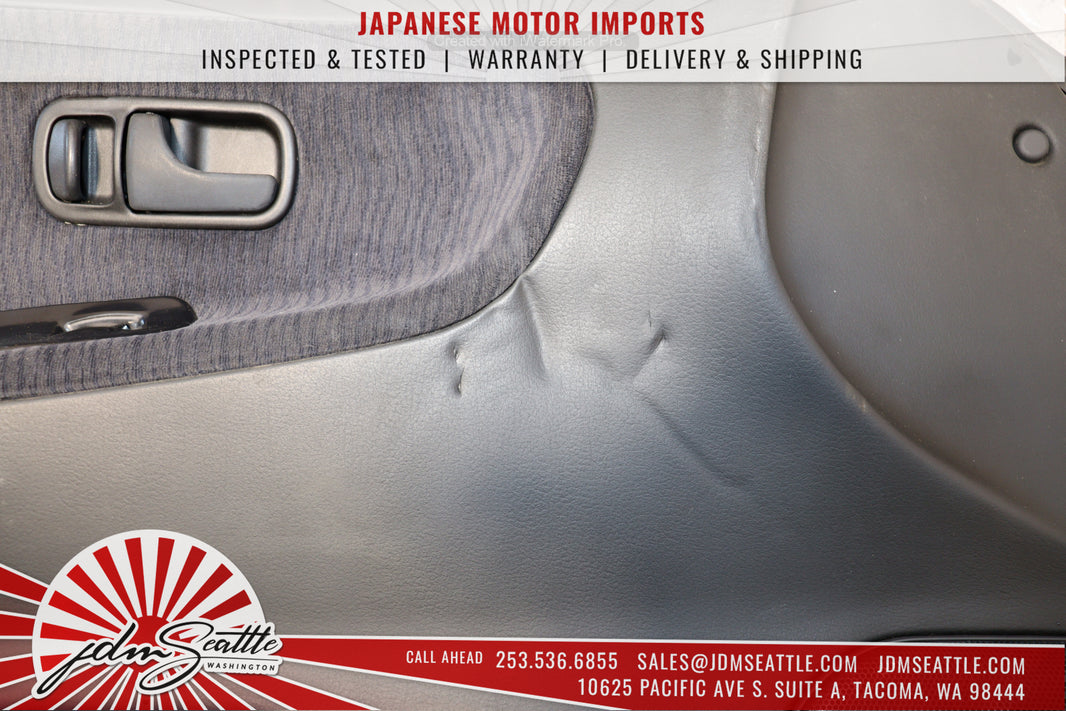 JDM RHD NISSAN S13 180SX DOORS w/ INTERIOR PANELS SIDE MIRRORS SWITCHES COMPLETE