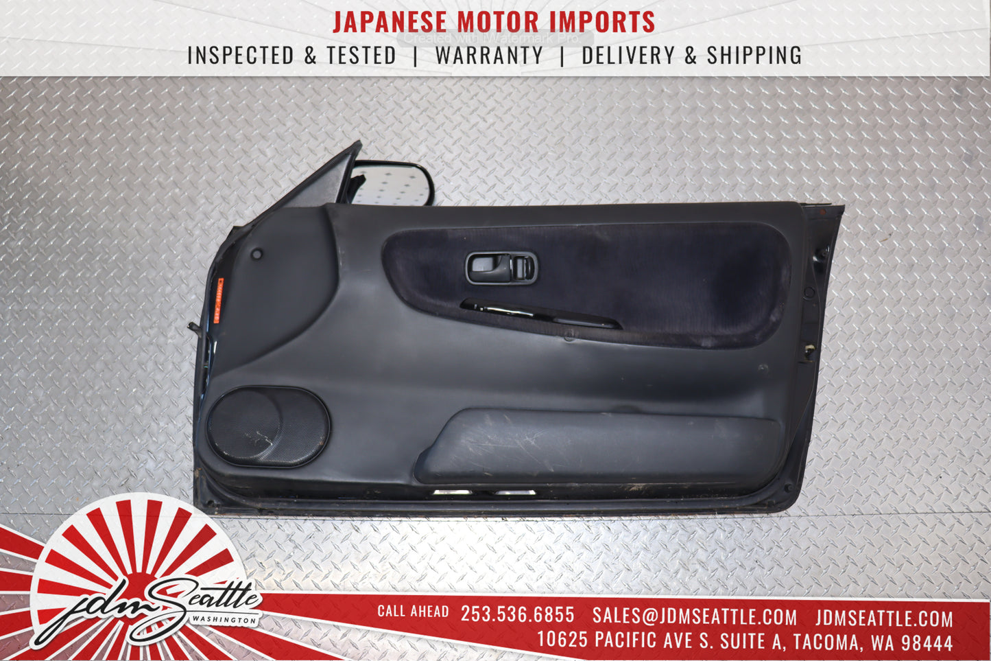 JDM RHD NISSAN S13 180SX DOORS w/ INTERIOR PANELS SIDE MIRRORS SWITCHES COMPLETE