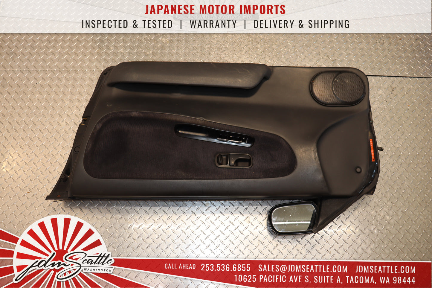 JDM RHD NISSAN S13 180SX DOORS w/ INTERIOR PANELS SIDE MIRRORS SWITCHES COMPLETE