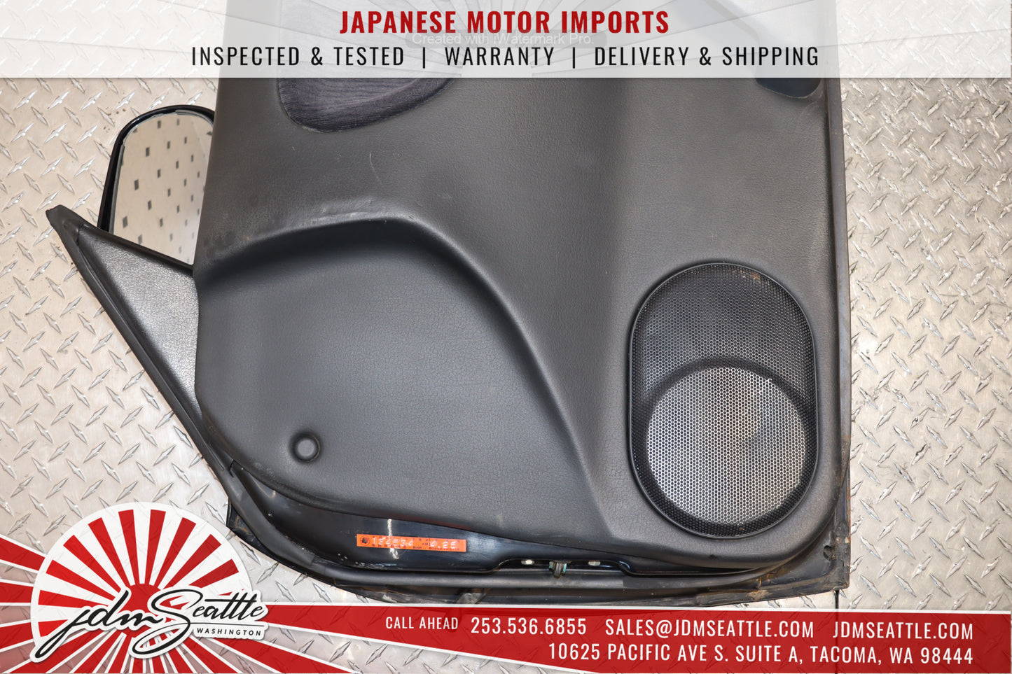 JDM RHD NISSAN S13 180SX DOORS w/ INTERIOR PANELS SIDE MIRRORS SWITCHES COMPLETE
