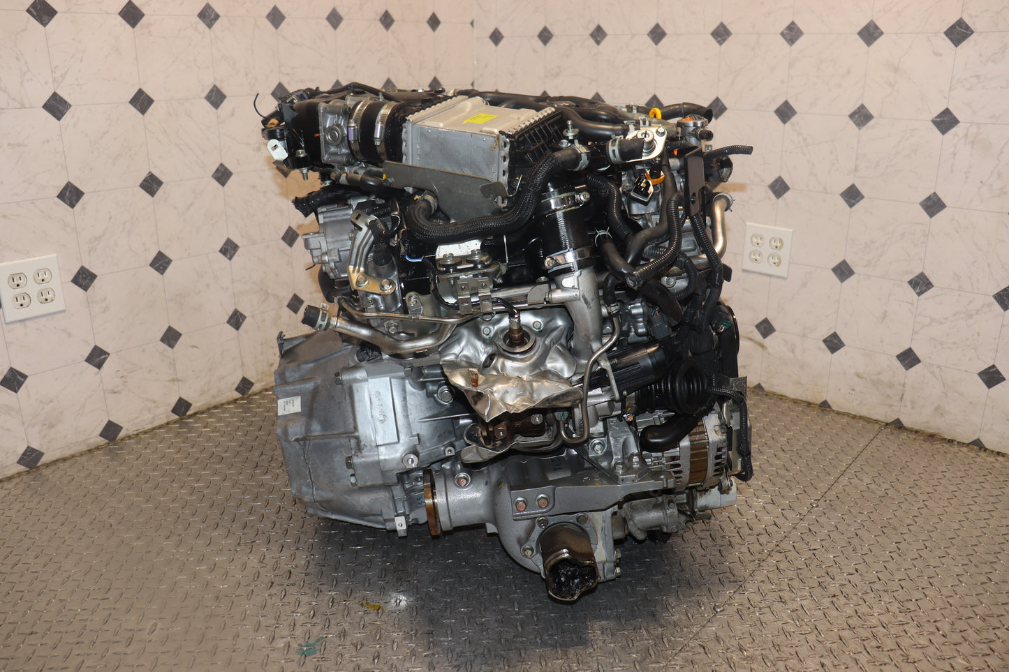 JDM VR30DDTT 2016 - 2023 INFINITI Q50 Q60 3.0L TWIN TURBO AWD ENGINE VR30-15K MILES