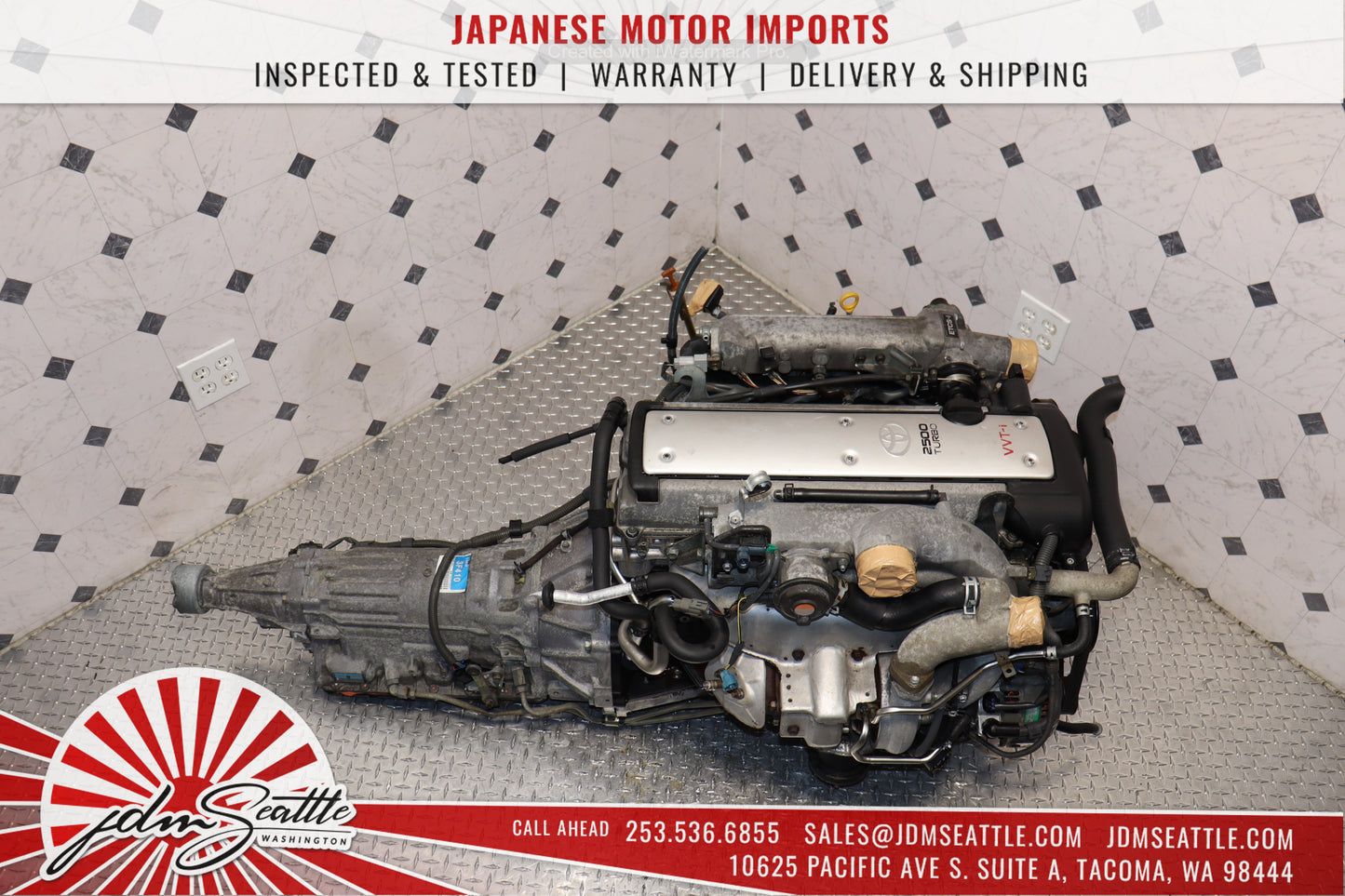 JDM 1JZ-GTE VVTI TURBO MOTOR & AUTOMATIC TRANSMISSION LEXUS IS300 GS300 TOYOTA CHASER 1JZ ENGINE SWAP