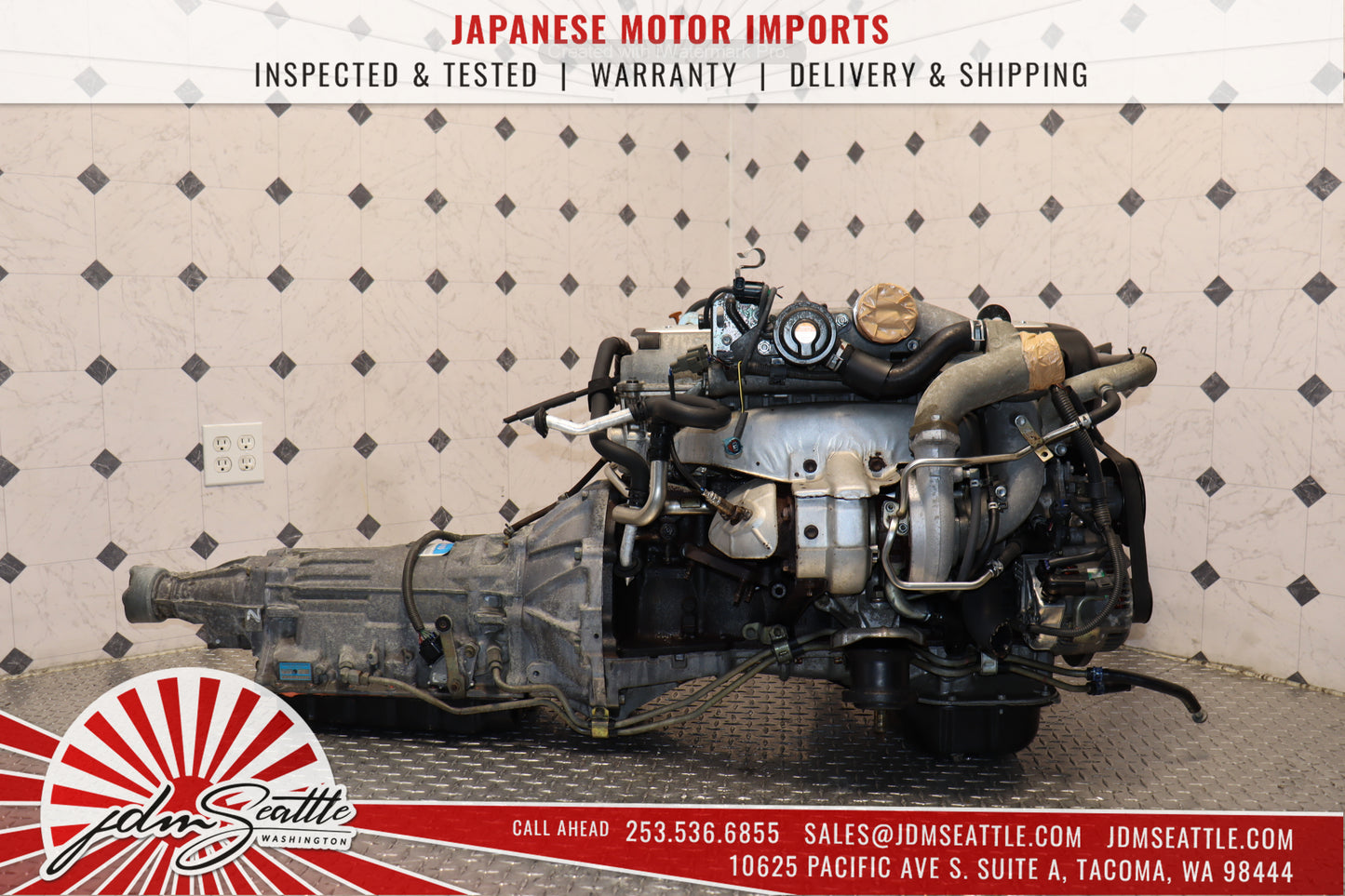 JDM 1JZ-GTE VVTI TURBO MOTOR & AUTOMATIC TRANSMISSION LEXUS IS300 GS300 TOYOTA CHASER 1JZ ENGINE SWAP