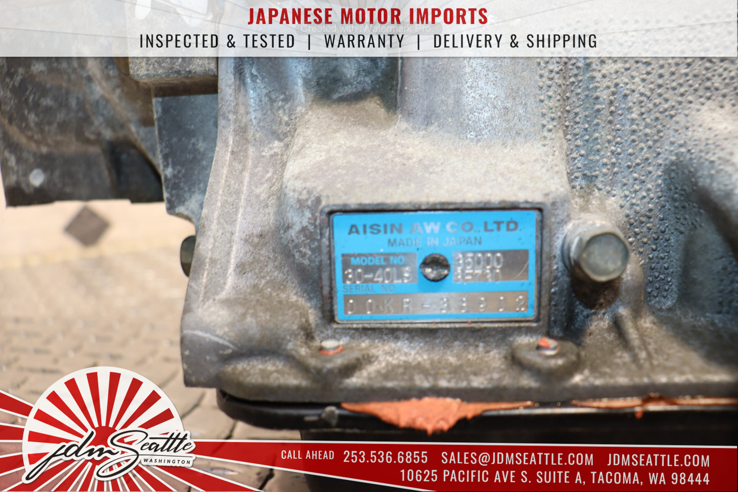 JDM 1JZ-GTE VVTI TURBO MOTOR & AUTOMATIC TRANSMISSION LEXUS IS300 GS300 TOYOTA CHASER 1JZ ENGINE SWAP
