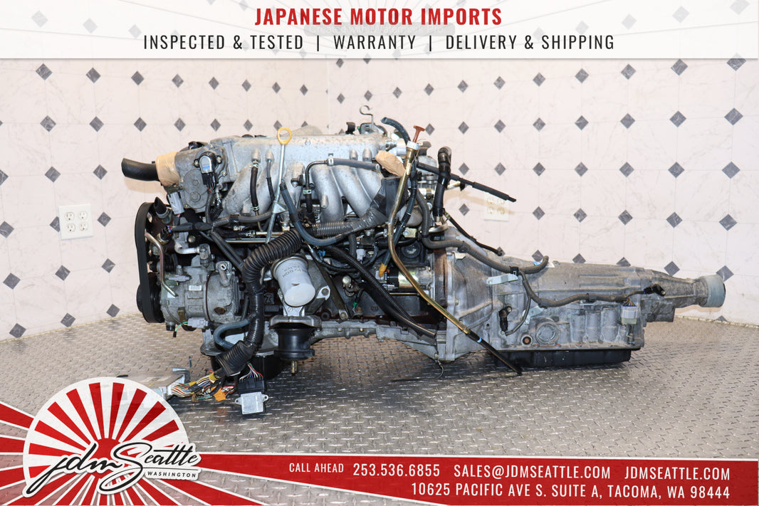 JDM 1JZ-GTE VVTI TURBO MOTOR & AUTOMATIC TRANSMISSION LEXUS IS300 GS300 TOYOTA CHASER 1JZ ENGINE SWAP