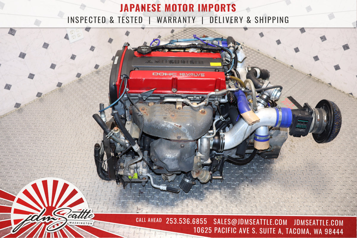 1996-2005 Mitsubishi Lancer Evolution 4G63T 2.0L JDM Twin Scroll Turbo Engine
