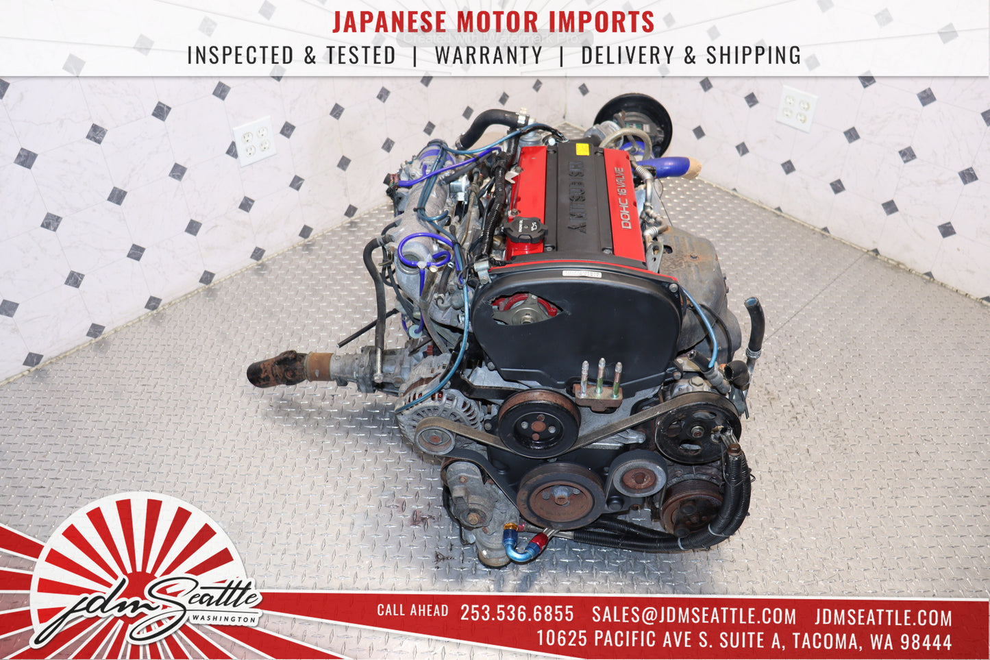1996-2005 Mitsubishi Lancer Evolution 4G63T 2.0L JDM Twin Scroll Turbo Engine