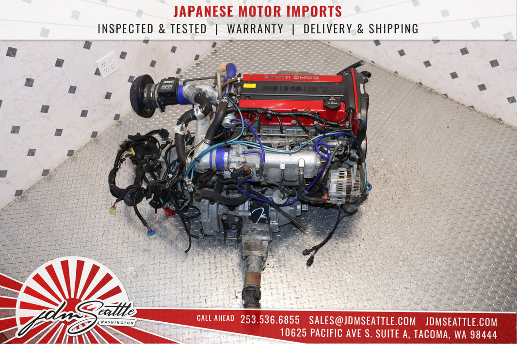 1996-2005 Mitsubishi Lancer Evolution 4G63T 2.0L JDM Twin Scroll Turbo Engine