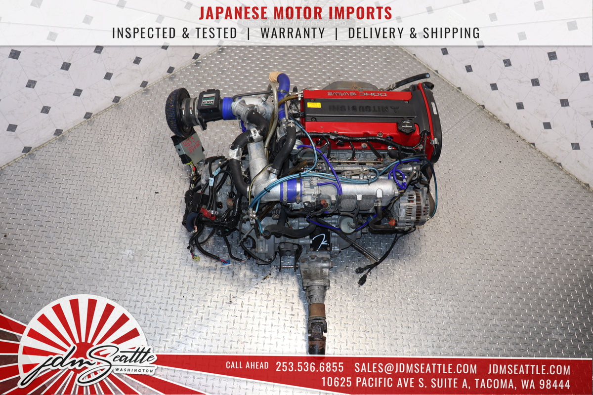 1996-2005 Mitsubishi Lancer Evolution 4G63T 2.0L JDM Twin Scroll Turbo Engine