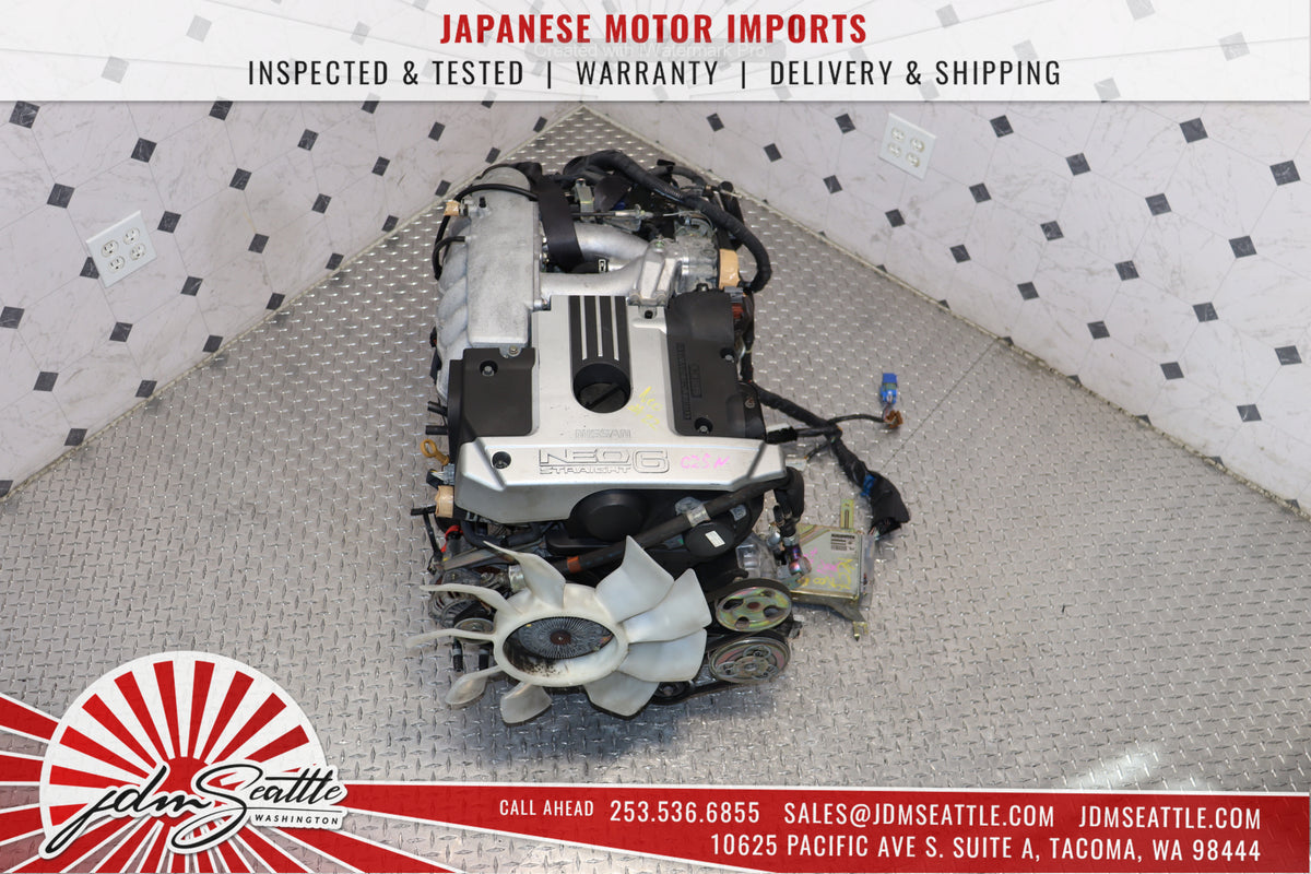 JDM R34 NISSAN SKYLINE RB25DE ENGINE 2.5L DOHC NEO 6 RWD N/A MOTOR