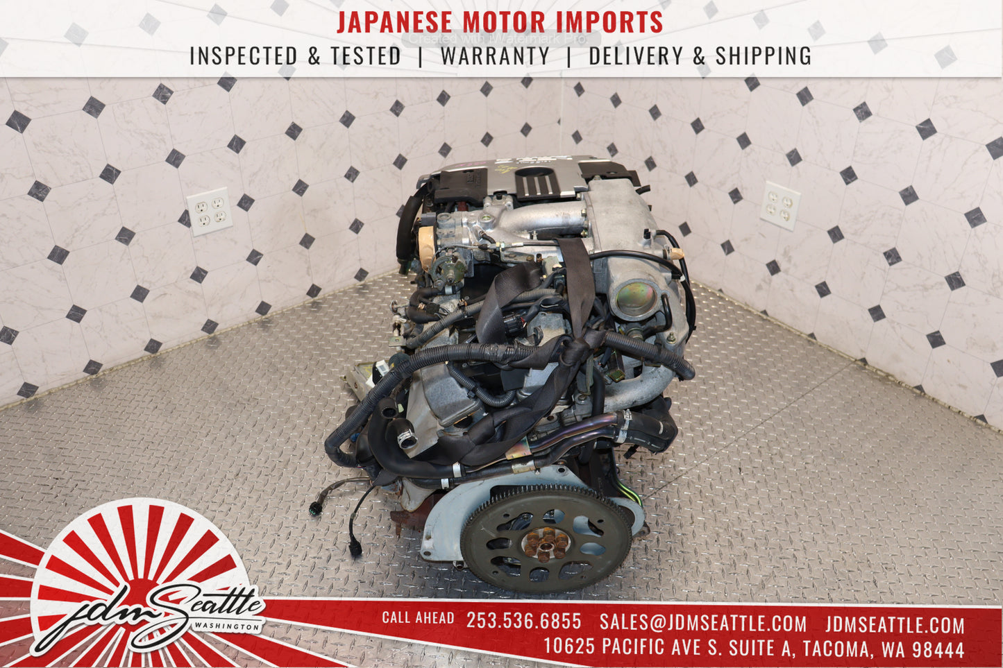 JDM R34 NISSAN SKYLINE RB25DE ENGINE 2.5L DOHC NEO 6 RWD N/A MOTOR
