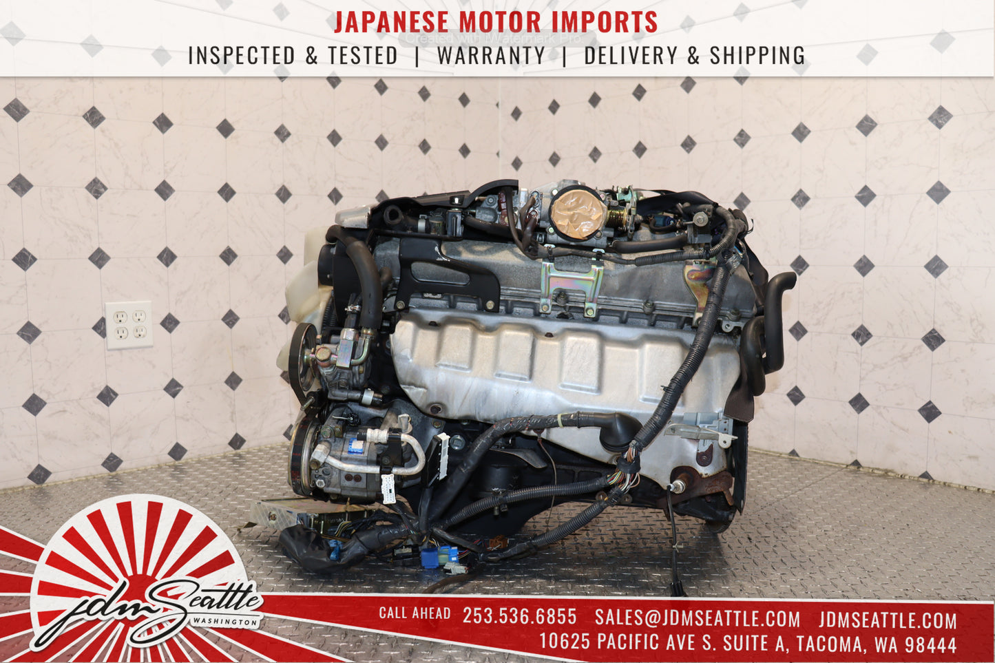 JDM R34 NISSAN SKYLINE RB25DE ENGINE 2.5L DOHC NEO 6 RWD N/A MOTOR
