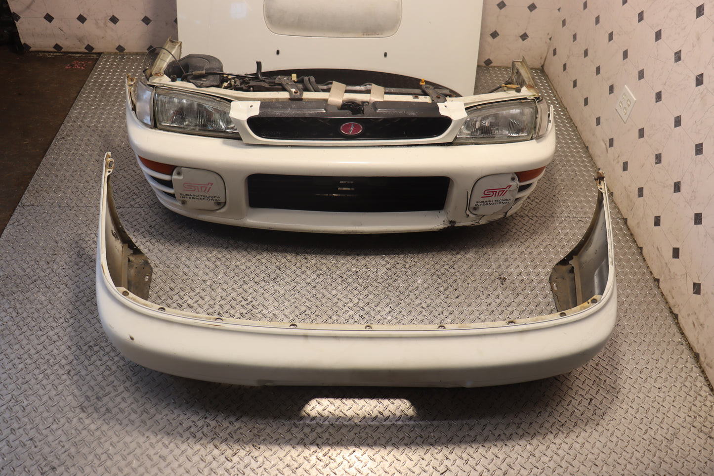 JDM 99-02 SUBARU IMPREZA WRX GC8 COMPLETE FRONT END CONVERSION AND REAR PARTS