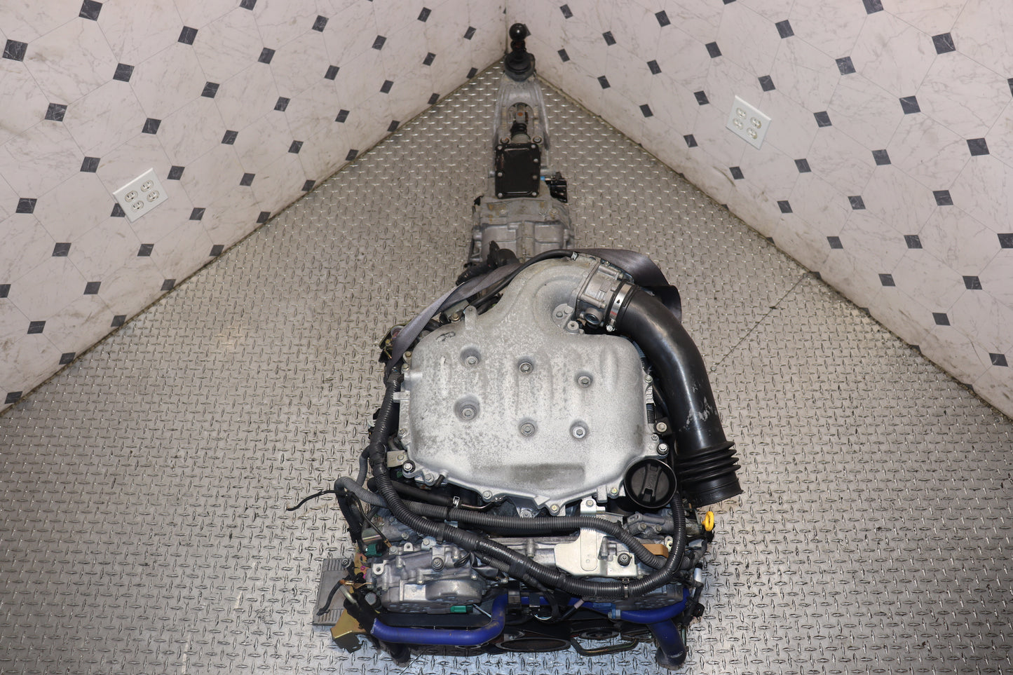 Nissan 350Z Infiniti G35 VQ35DE Rev-Up 3.5L V6 Engine & 6 Speed CD009 Manual Transmission Swap JDM