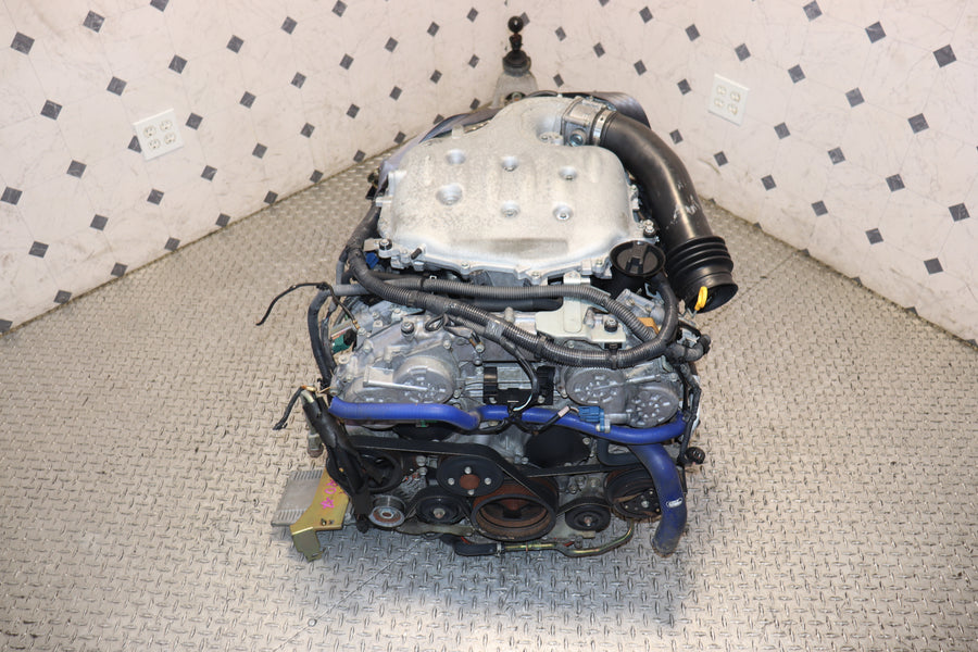 Nissan 350Z Infiniti G35 VQ35DE Rev-Up 3.5L V6 Engine & 6 Speed CD009 Manual Transmission Swap JDM