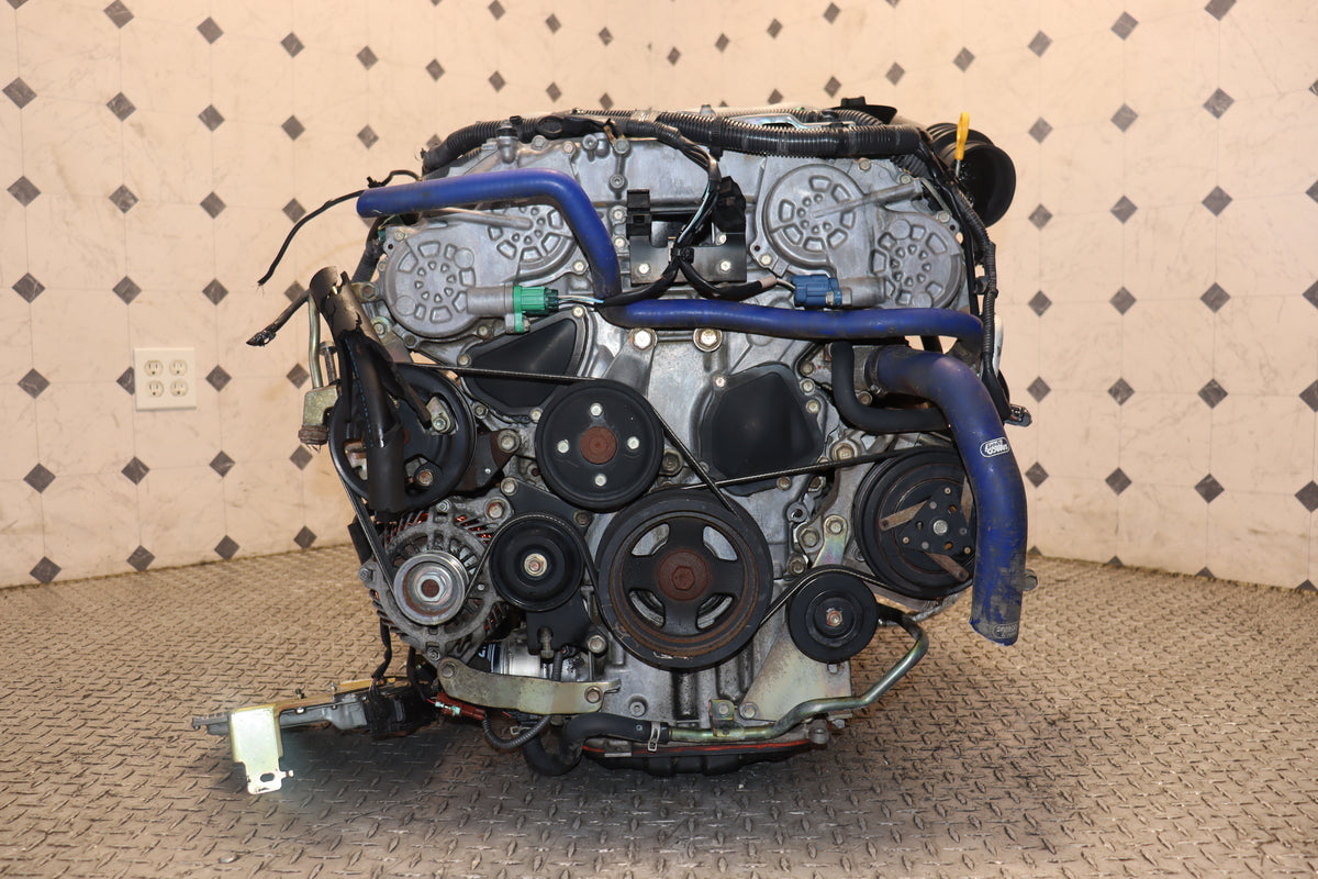 Nissan 350Z Infiniti G35 VQ35DE Rev-Up 3.5L V6 Engine & 6 Speed CD009 Manual Transmission Swap JDM