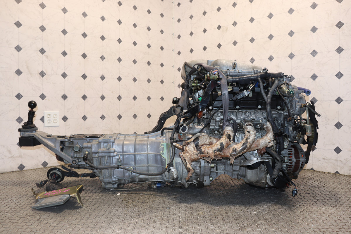 Nissan 350Z Infiniti G35 VQ35DE Rev-Up 3.5L V6 Engine & 6 Speed CD009 Manual Transmission Swap JDM