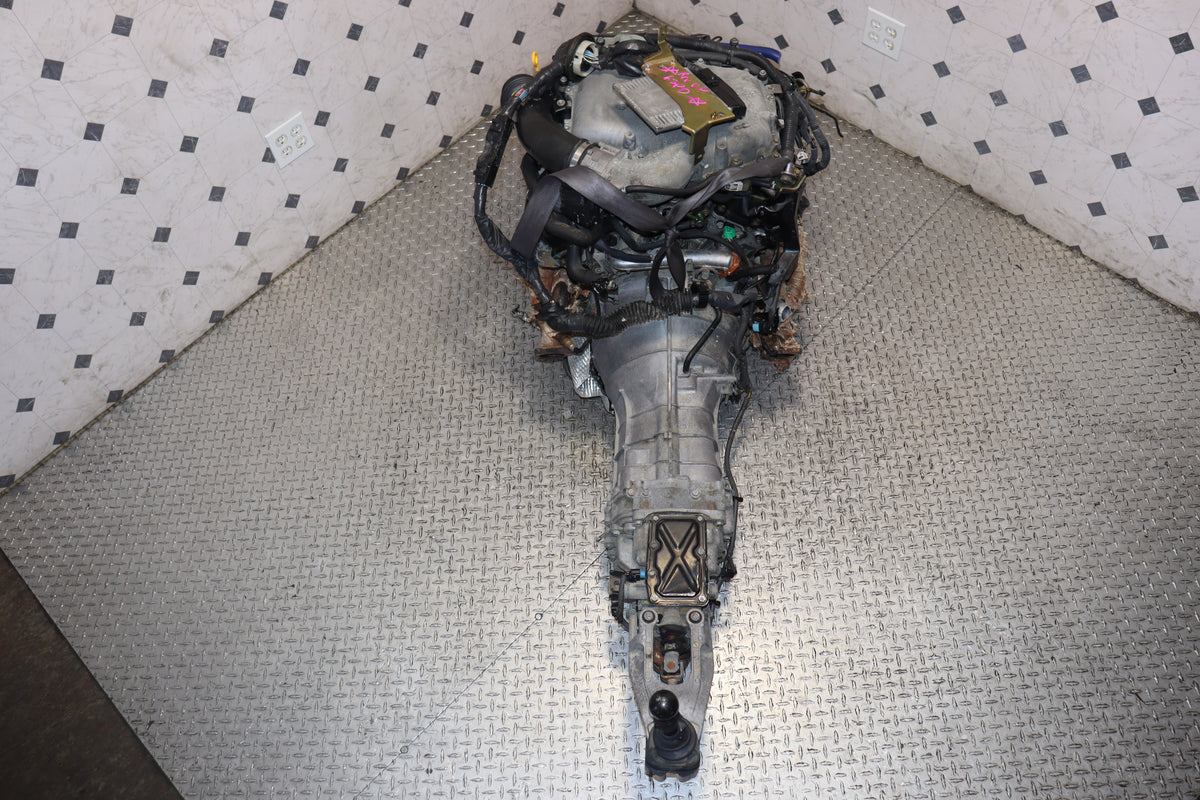 Nissan 350Z Infiniti G35 VQ35DE Rev-Up 3.5L V6 Engine & 6 Speed CD009 Manual Transmission Swap JDM
