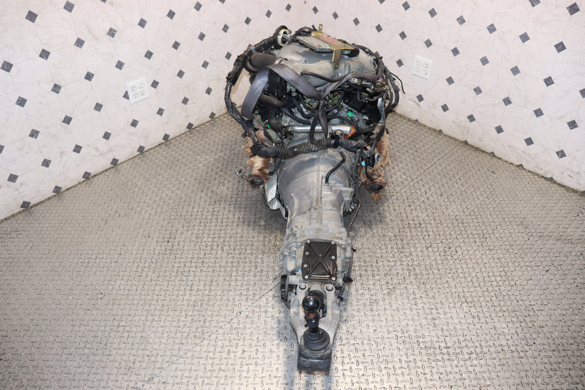 Nissan 350Z Infiniti G35 VQ35DE Rev-Up 3.5L V6 Engine & 6 Speed CD009 Manual Transmission Swap JDM