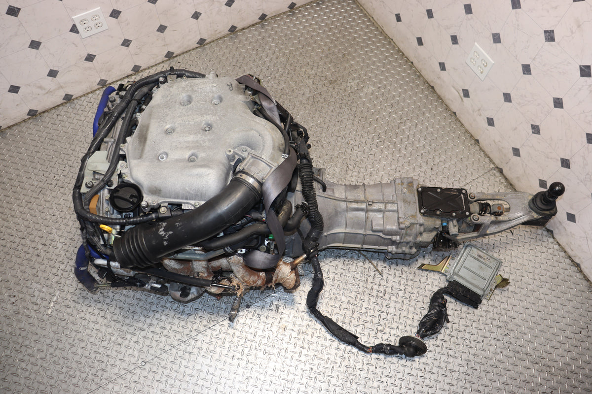 Nissan 350Z Infiniti G35 VQ35DE Rev-Up 3.5L V6 Engine & 6 Speed CD009 Manual Transmission Swap JDM