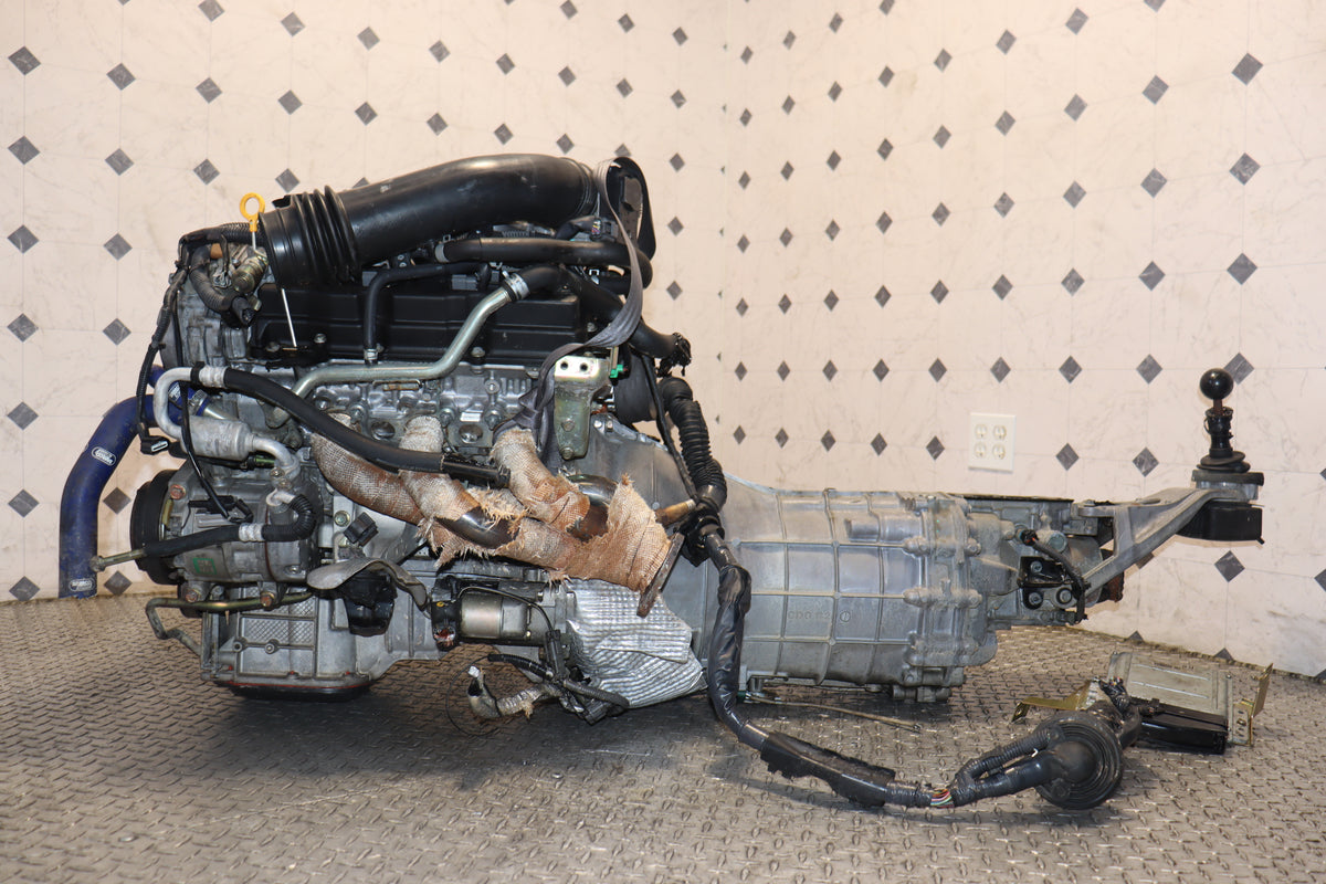 Nissan 350Z Infiniti G35 VQ35DE Rev-Up 3.5L V6 Engine & 6 Speed CD009 Manual Transmission Swap JDM