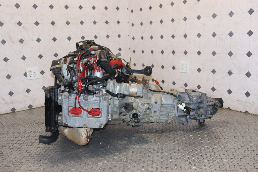 1999-2002 Subaru EJ207 JDM Turbo Engine & 5-Speed Manual Transmission Swap