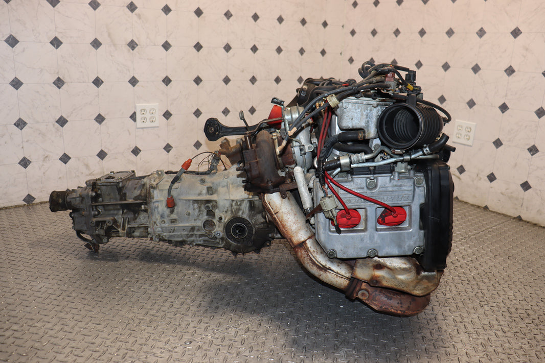 1999-2002 Subaru EJ207 JDM Turbo Engine & 5-Speed Manual Transmission Swap