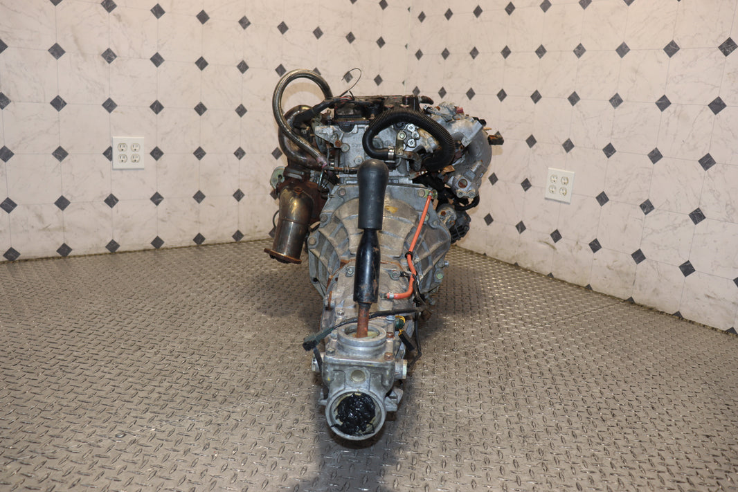 Nissan Silvia S13 SR20DET Red Top 2.0L Turbo Engine & 5 Speed Manual RWD Transmission Swap JDM