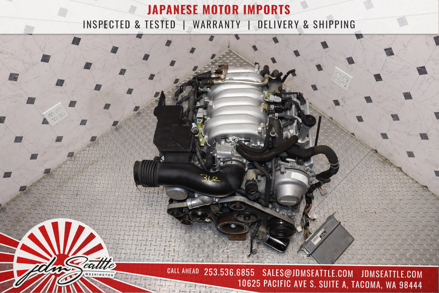 2001-2005 Lexus LS430 GS430 SC430 JDM 3UZ-FE 4.3L V8 VVT-i Engine