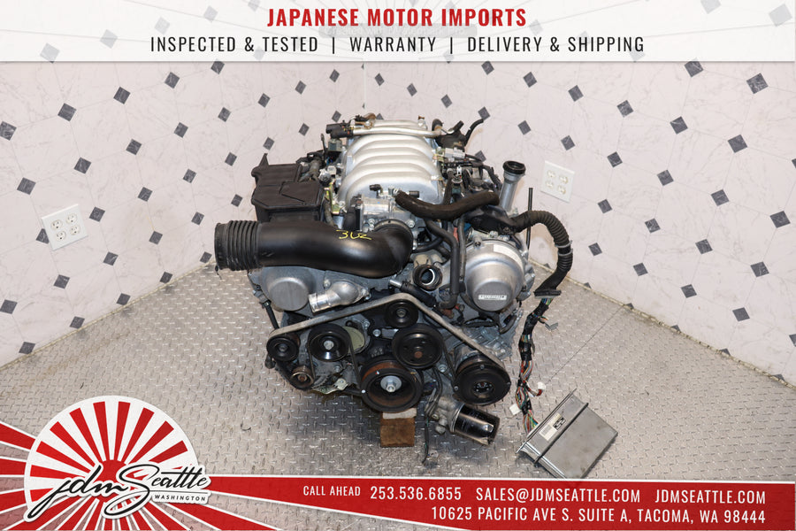 2001 2002 2003 2004 2005 Lexus LS430 GS430 SC430 4.3L V8 DOHC VVTi Engine JDM 3UZ-FE