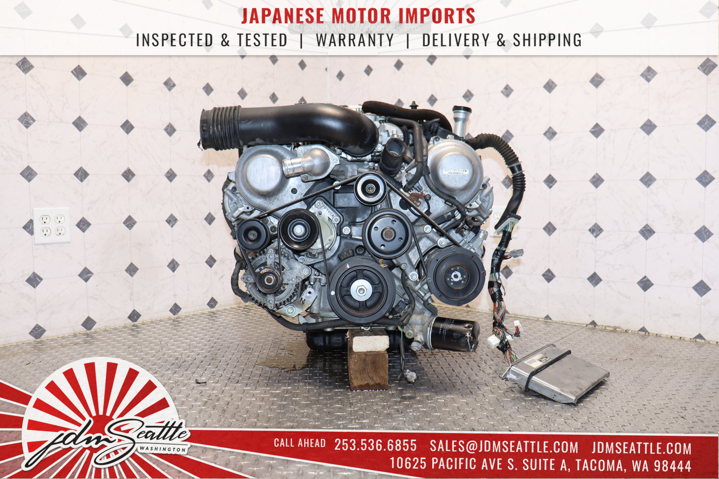 2001-2005 Lexus LS430 GS430 SC430 JDM 3UZ-FE 4.3L V8 VVT-i Engine