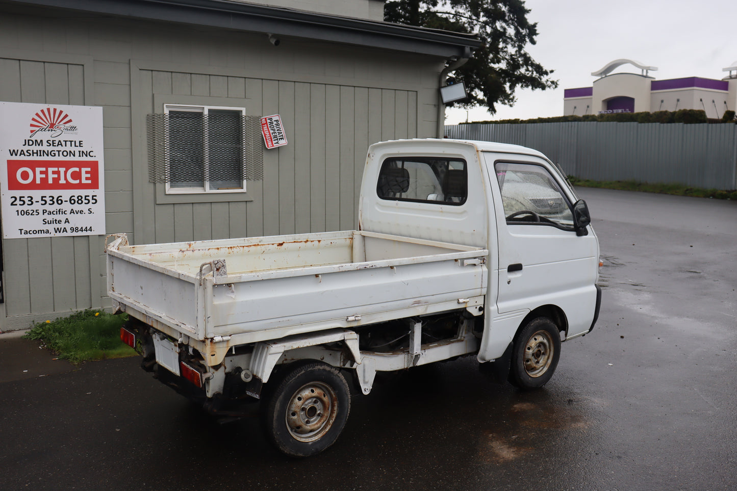 1991 Suzuki Carry Kei Dump Truck V-DD51T 4WD JDM Micro Truck