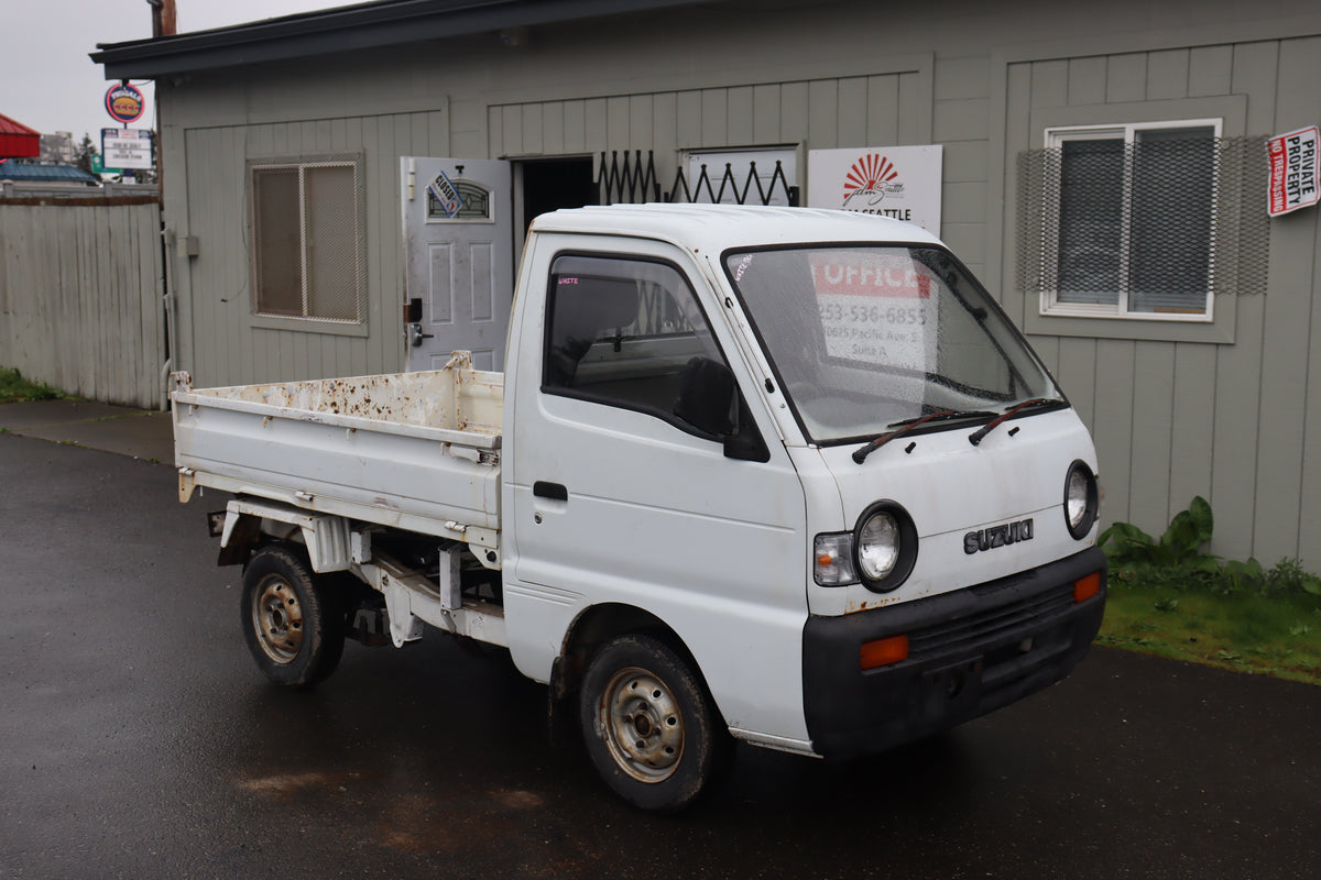 1991 Suzuki Carry V-DD51T Kei Dump Truck 4WD JDM Micro Truck