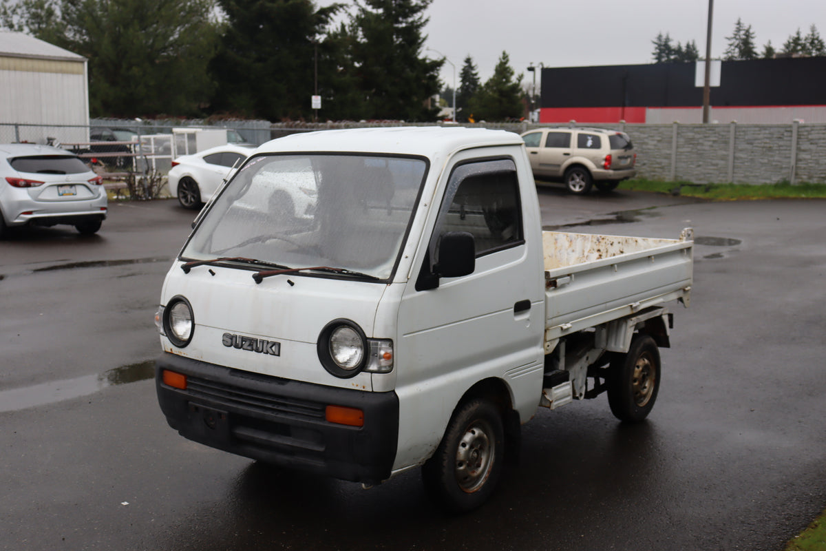 1991 Suzuki Carry V-DD51T Kei Dump Truck 4WD JDM Micro Truck