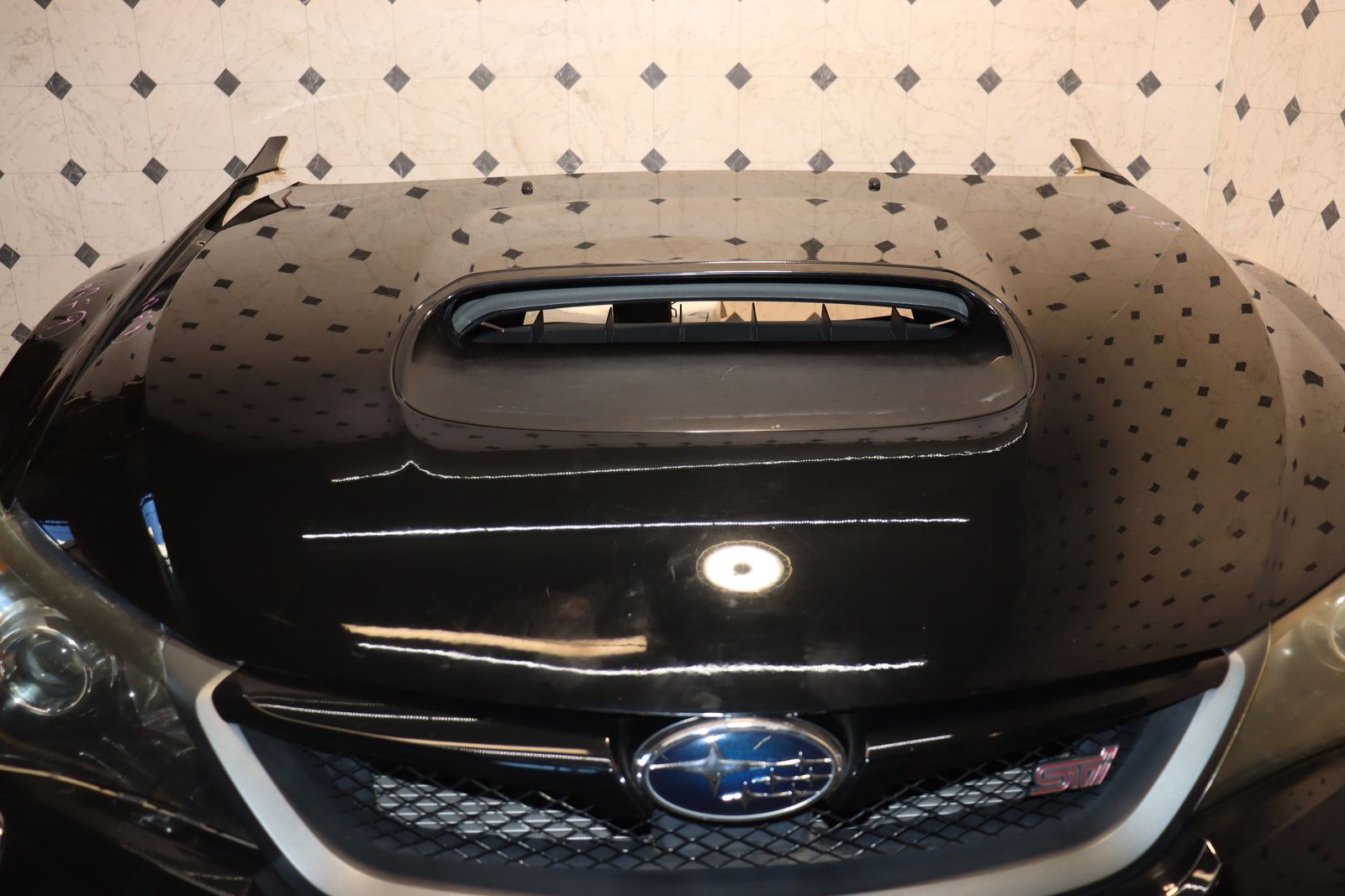 2008-2014 Subaru WRX STI JDM Version 10 Front End Nose Cut Conversion Kit OEM