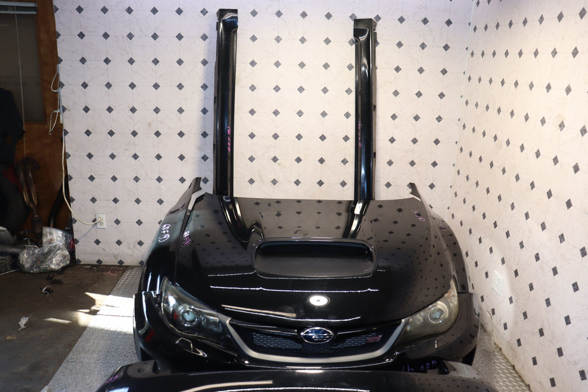 2008 2009 2010 2011 2012 2013 2014 Subaru Impreza WRX STI Hawkeye Front End Nose Cut Conversion Kit JDM OEM