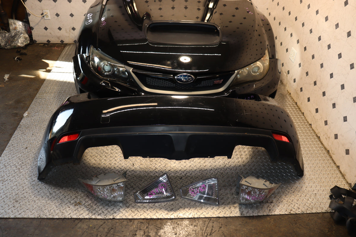 2008 2009 2010 2011 2012 2013 2014 Subaru Impreza WRX STI Hawkeye Front End Nose Cut Conversion Kit JDM OEM