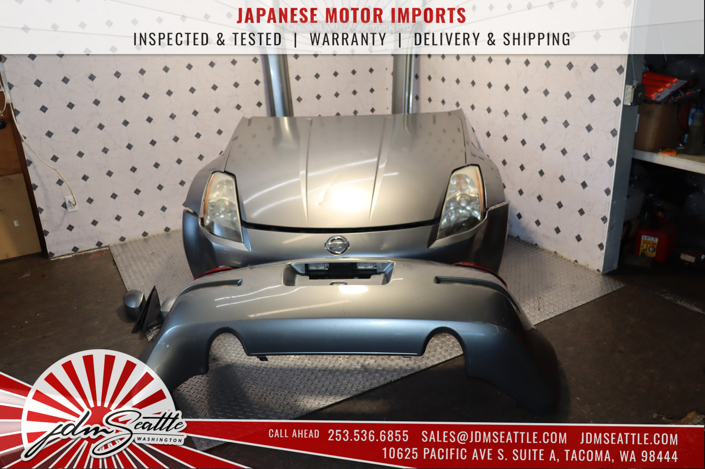 JDM 03-05 NISSAN 350Z/Z33 FRONT END CONVERSION NOSE CUT CLIP
