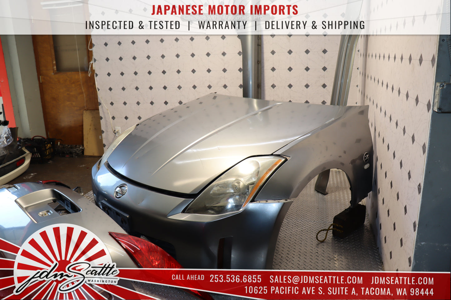 JDM 03-05 NISSAN 350Z/Z33 FRONT END CONVERSION NOSE CUT CLIP