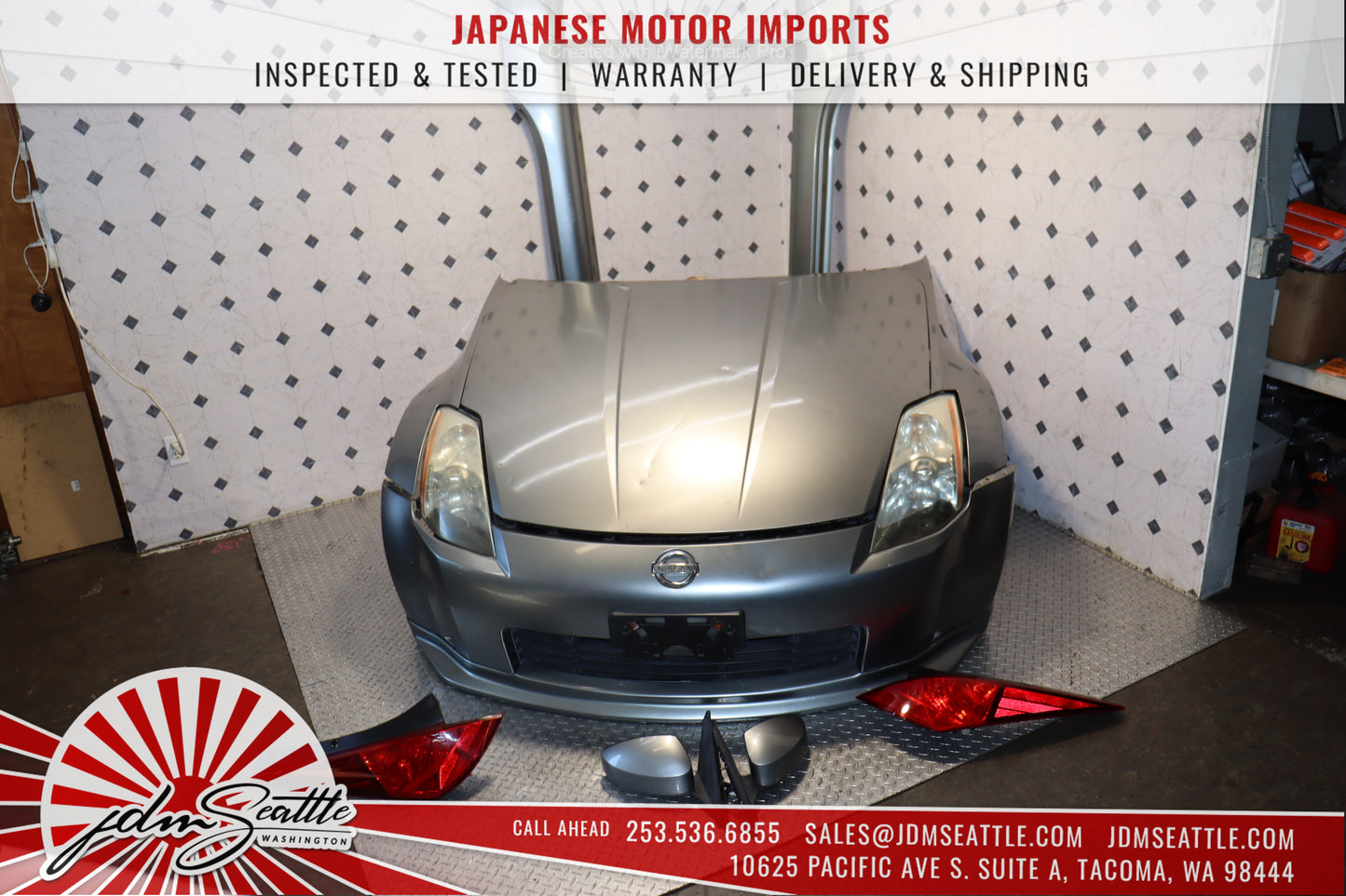 JDM 03-05 NISSAN 350Z/Z33 FRONT END CONVERSION NOSE CUT CLIP