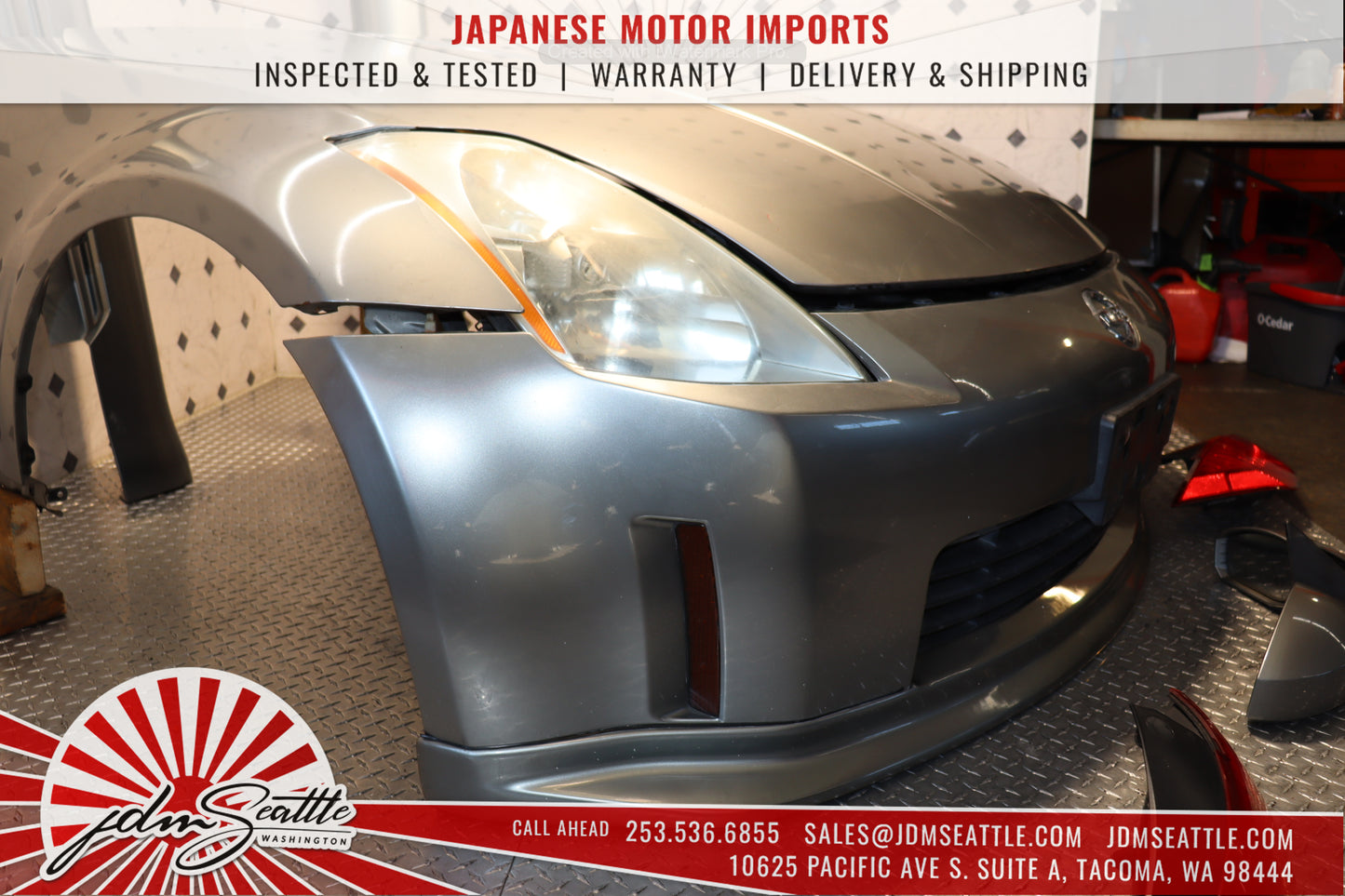 JDM 03-05 NISSAN 350Z/Z33 FRONT END CONVERSION NOSE CUT CLIP