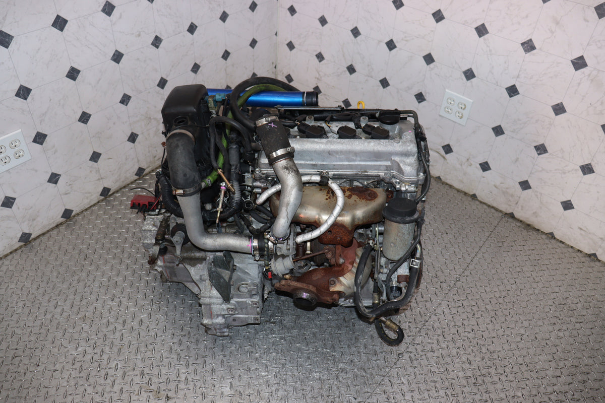 Toyota Vitz RS TRD Yaris 1NZ-FET 1.5L Turbo Engine & 5 Speed Manual Transmission Swap JDM