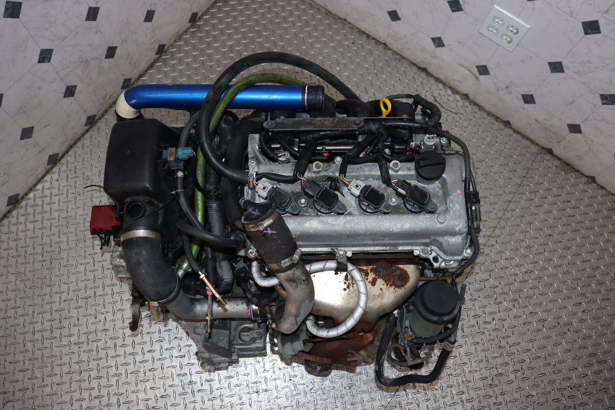 Toyota Vitz RS TRD Yaris 1NZ-FET 1.5L Turbo Engine & 5 Speed Manual Transmission Swap JDM